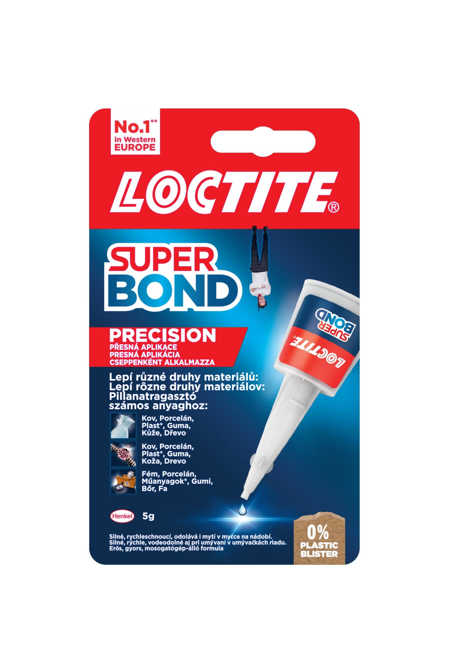 Loctite Super Attak Control univerzální sekundové lepidlo 3g