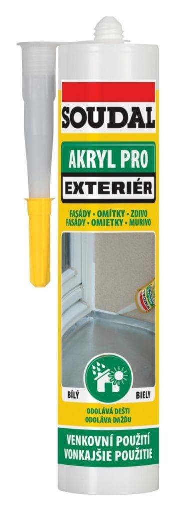 Soudal Akryl Pro Exteriér bílý