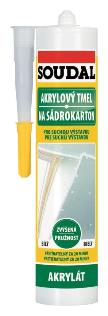 Soudal Akrylový tmel na sádrokarton