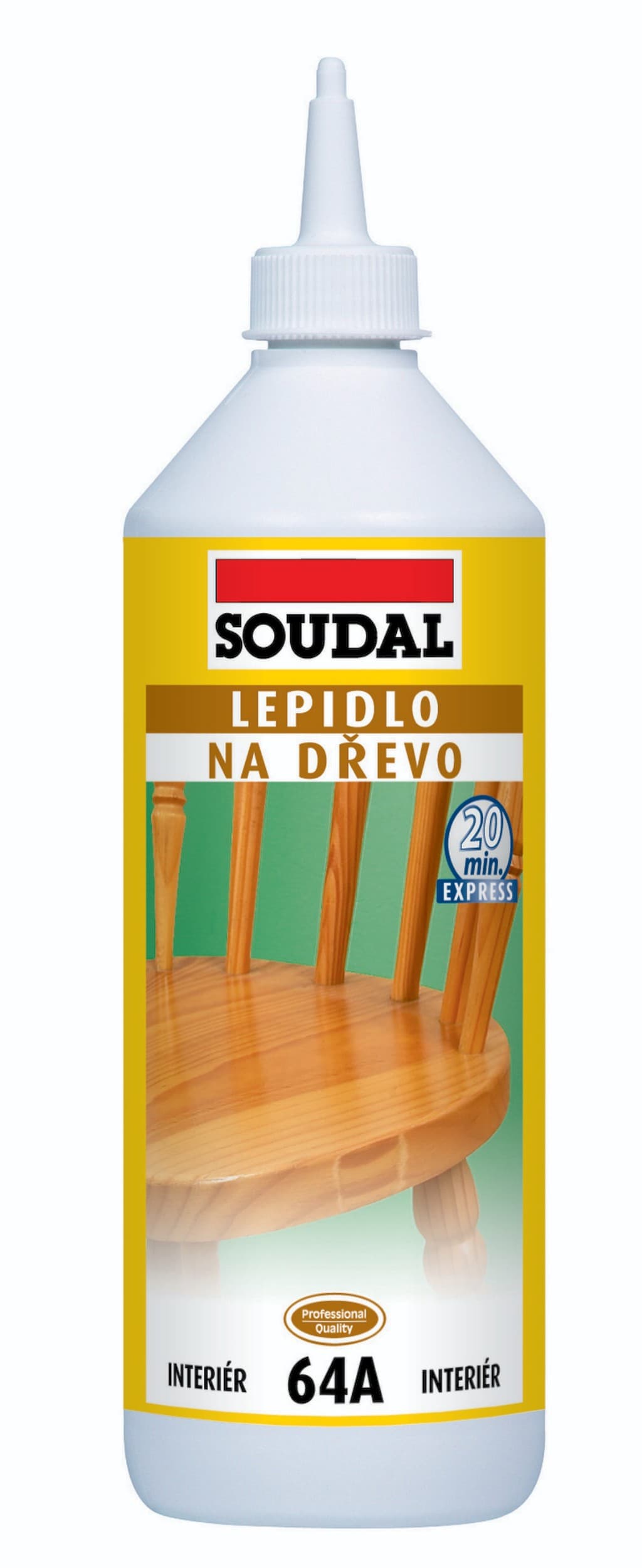 Soudal Lepidlo na dřevo 64A rychleschnoucí