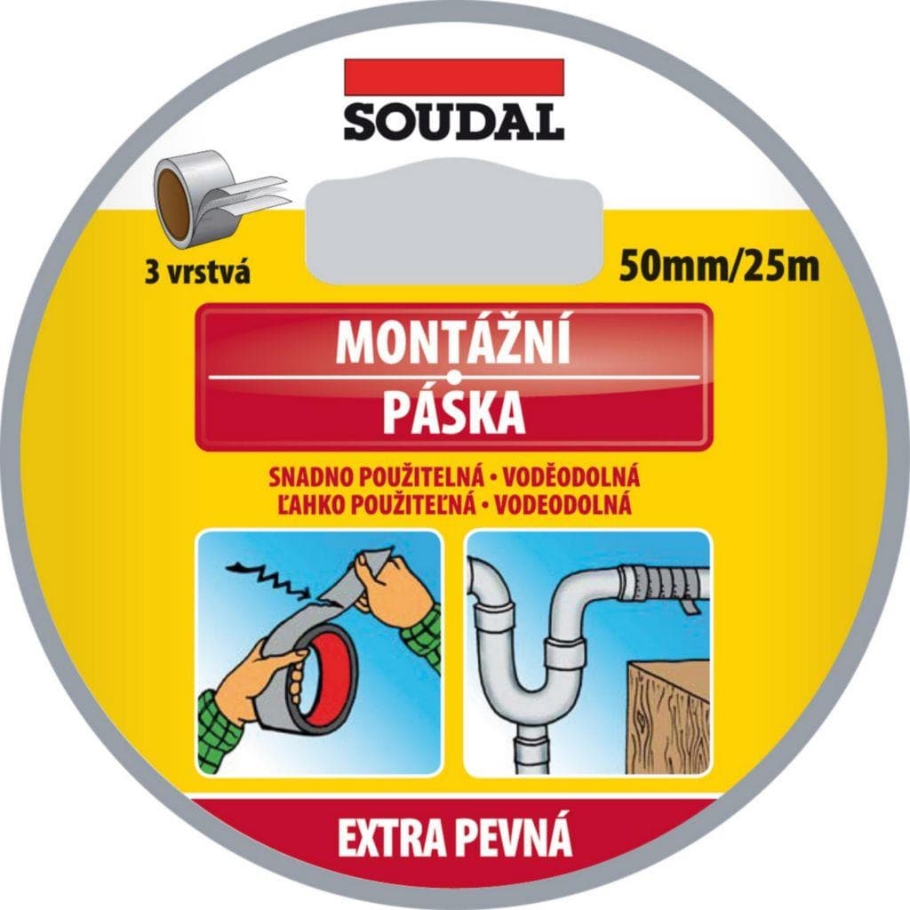 Soudal Montážní páska 50mm/10m