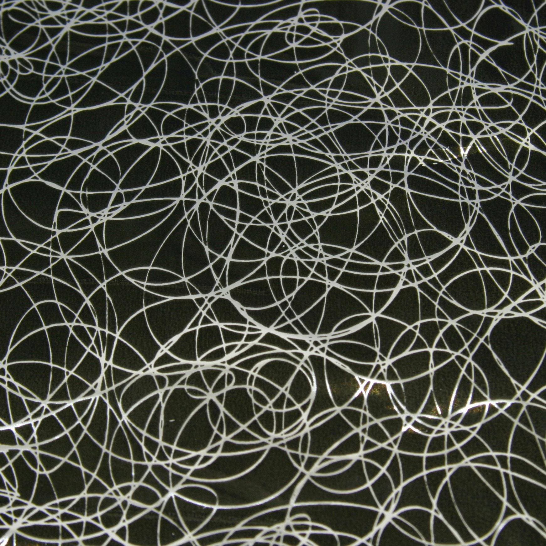 Flexio Sáček dárkový metal linky 20x35cm černá