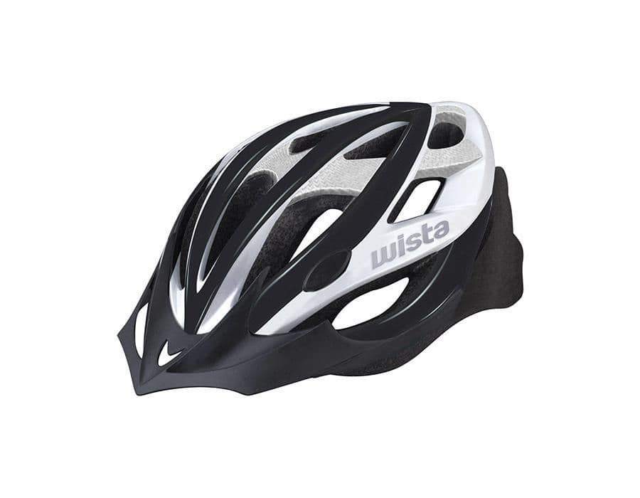 Wista Cyklo přilba černá/bílá S/M