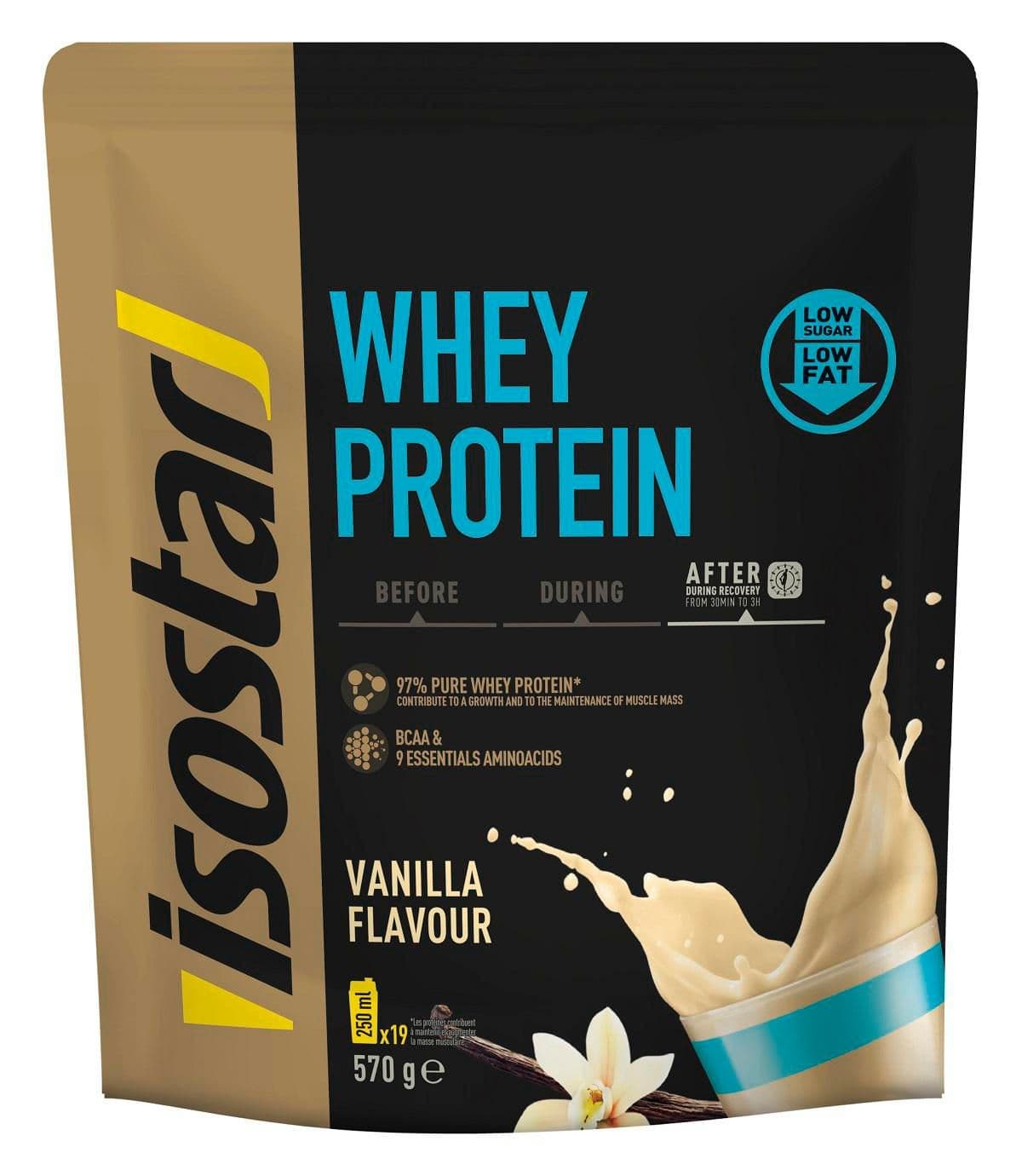 Isostar Prášek Whey Protein Vanilka 570g