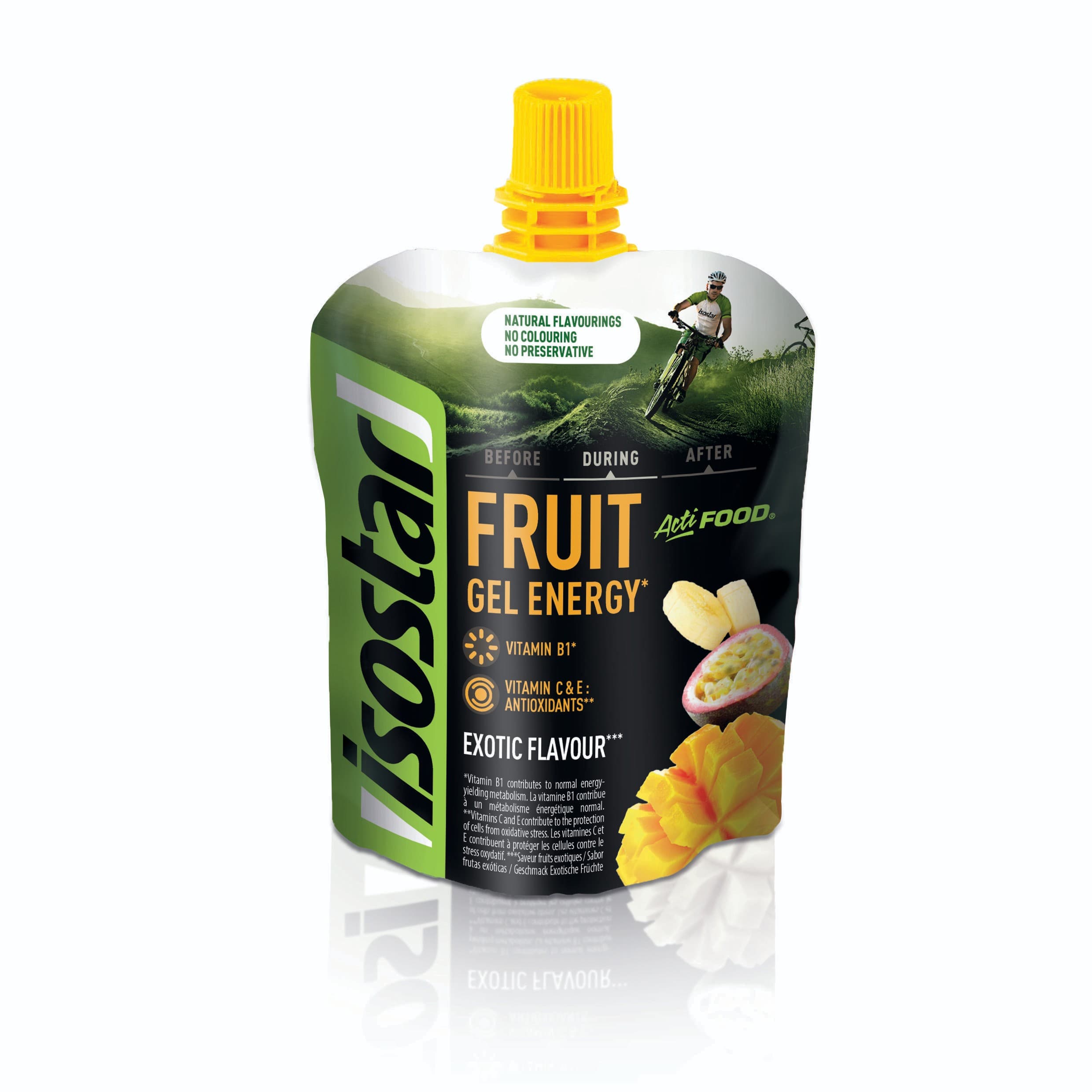 Isostar Fruit Gel Energy Actifod Exotic 90g