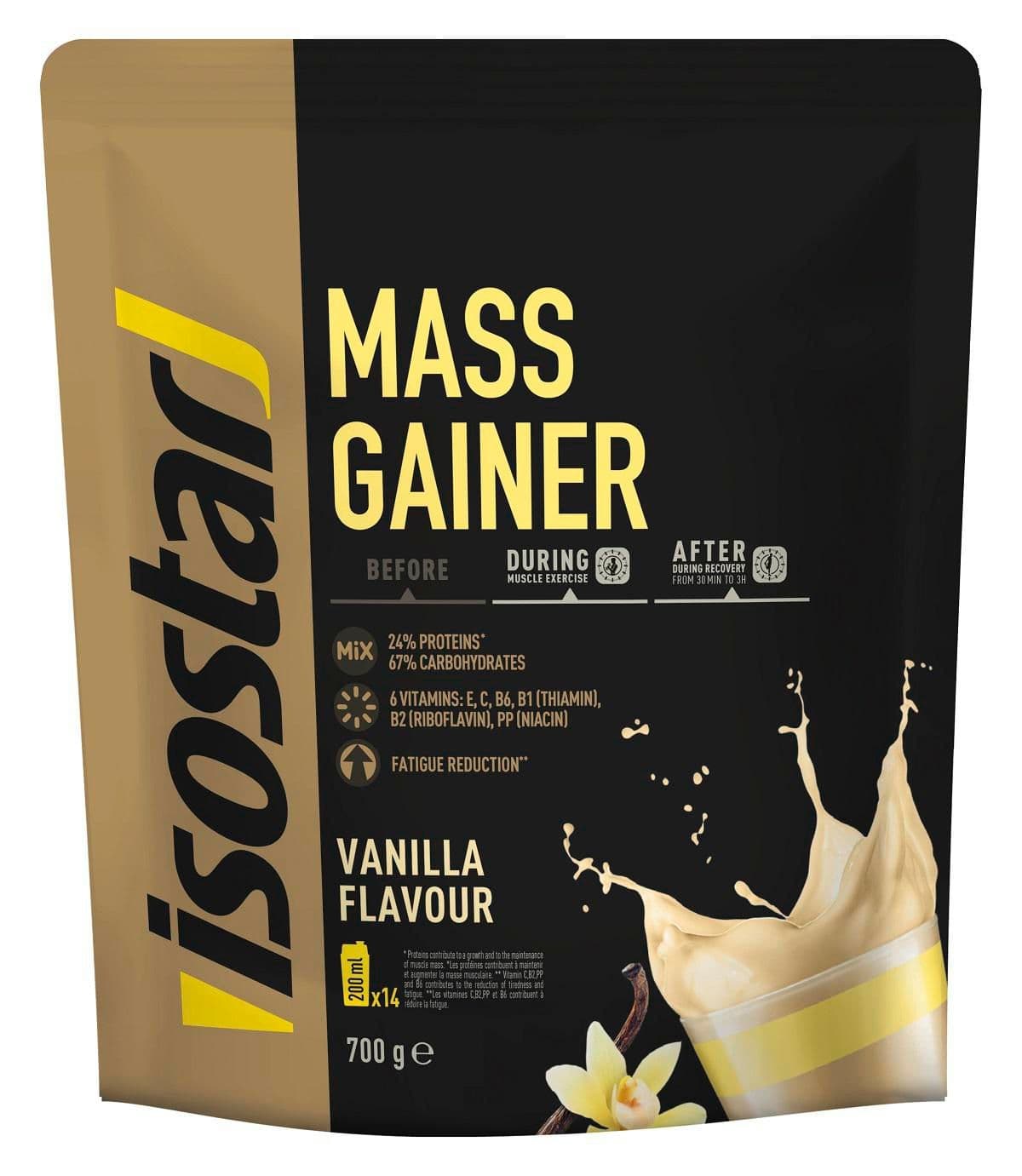 Isostar Prášek Mass Gainer Vanilka 700g