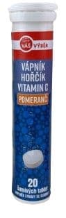 Váš Výběr Vápník, hořčík a vitamin C 20 eff. tbl. 76 g