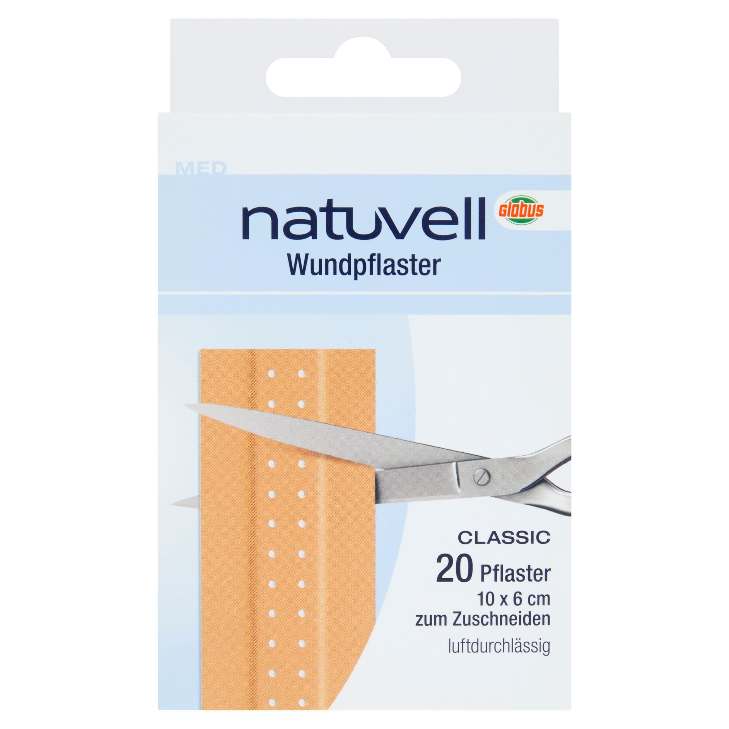 Natuvell Náplast na rány Classic 20 ks