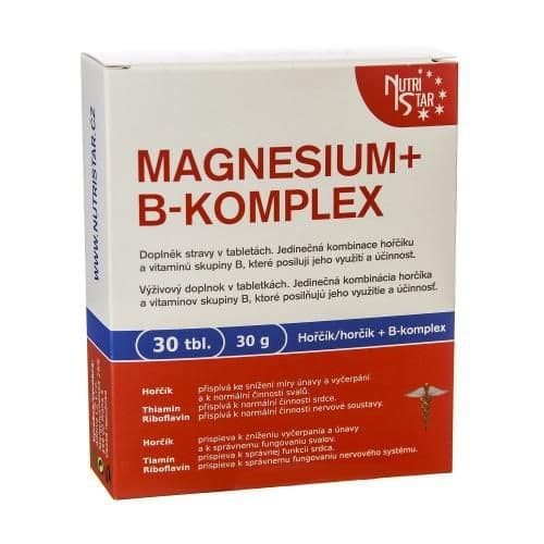 Magnesium+B-Komplex 30 ks