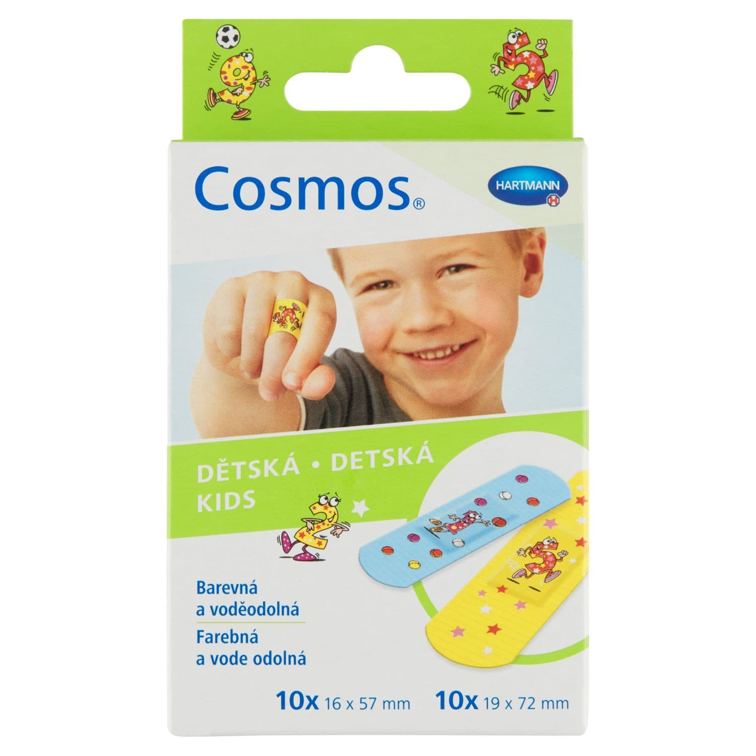 Hartmann Cosmos Dětská náplast 2 vel. 20 ks