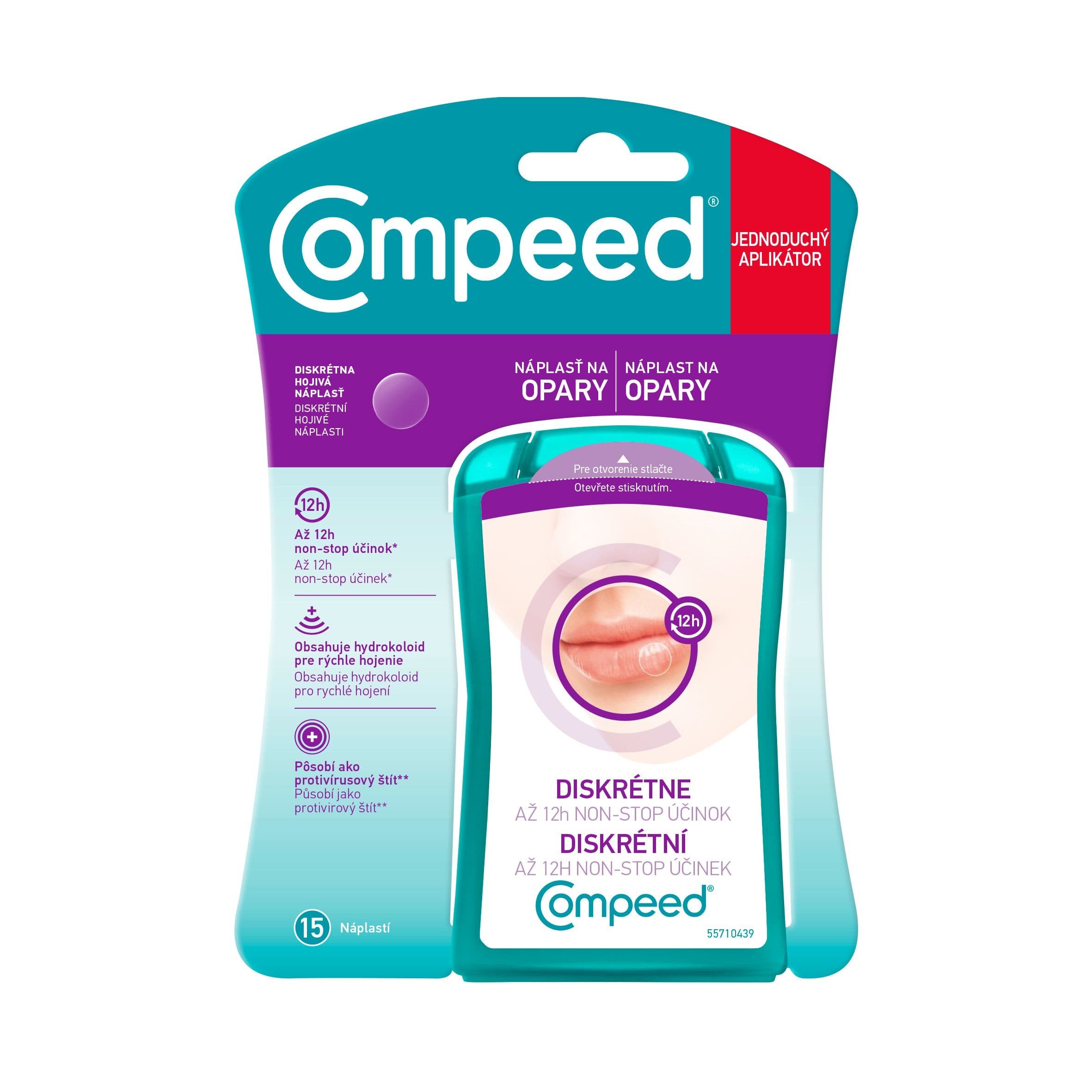 Compeed Náplast na opary 15ks