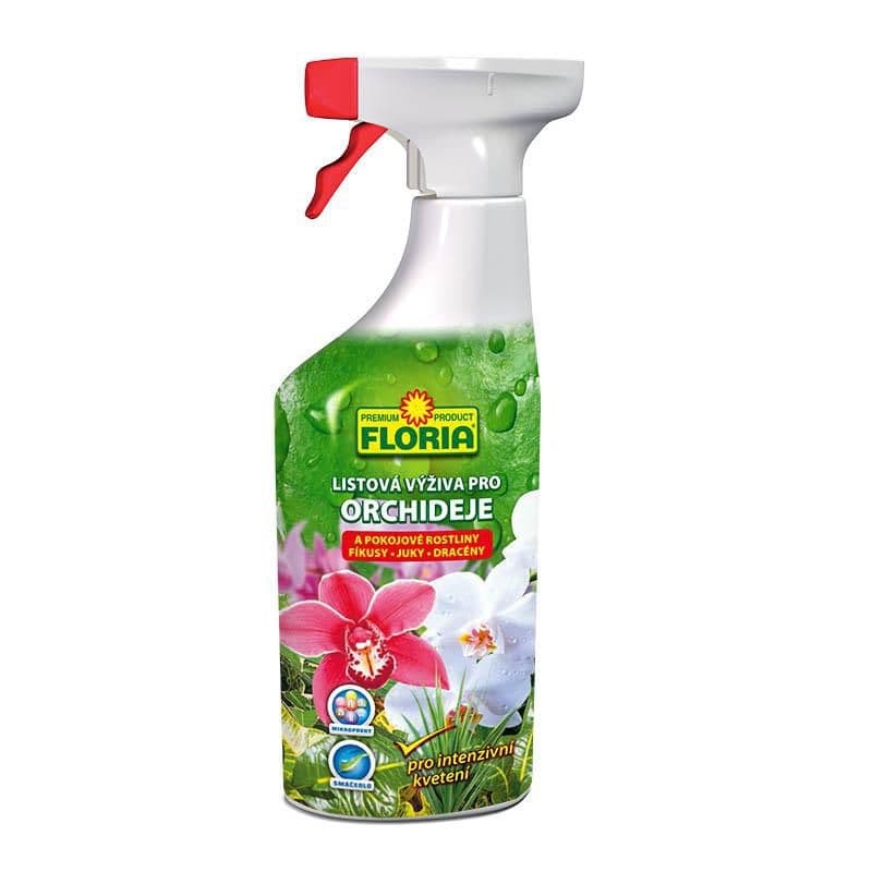 Floria Listová výživa pro orchideje a pokojové rostliny 500ml