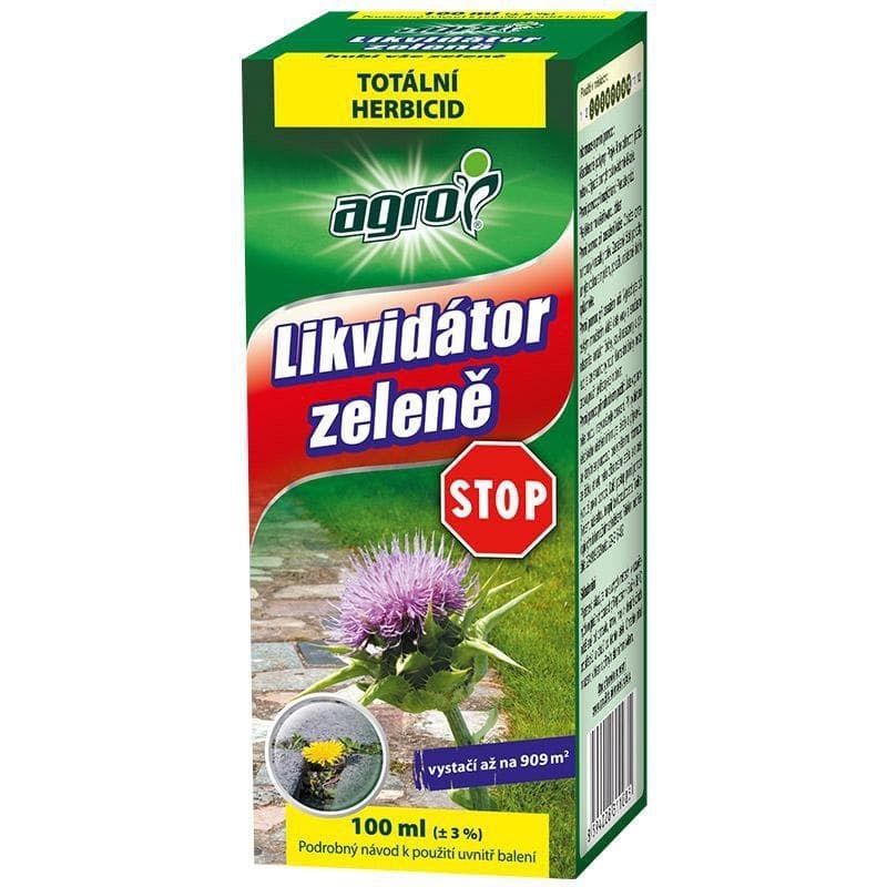 Agro Likvidátor zeleně STOP 100 ml