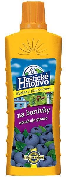 Hoštické hnojivo na borůvky s guánem 500 ml