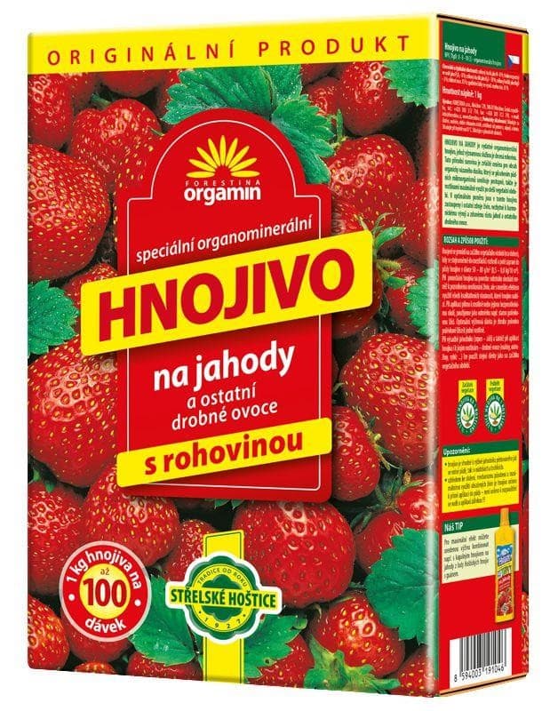 Orgamin Hnojivo na jahody 1 kg
