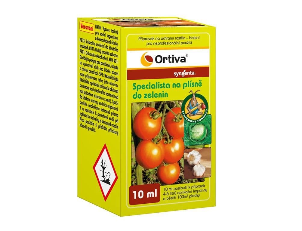 Fungicid Ortiva Specialista na plísně do zelenin 10ml
