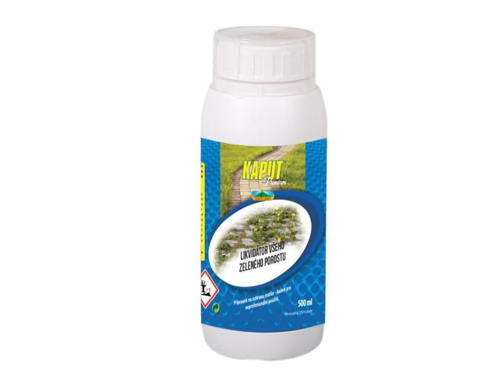Nohel Kaput Premium 500ml likvidátor všeho zeleného porostu