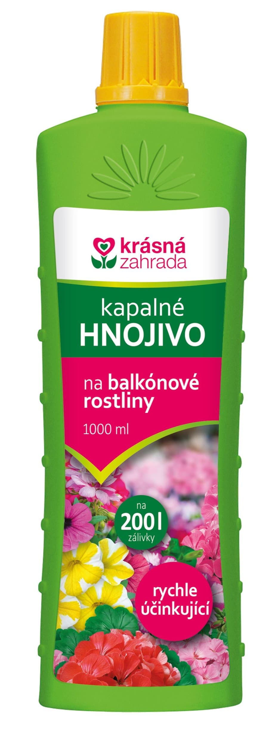 Krásná zahrada Kapalné hnojivo pro balkónové rostliny 1000 ml