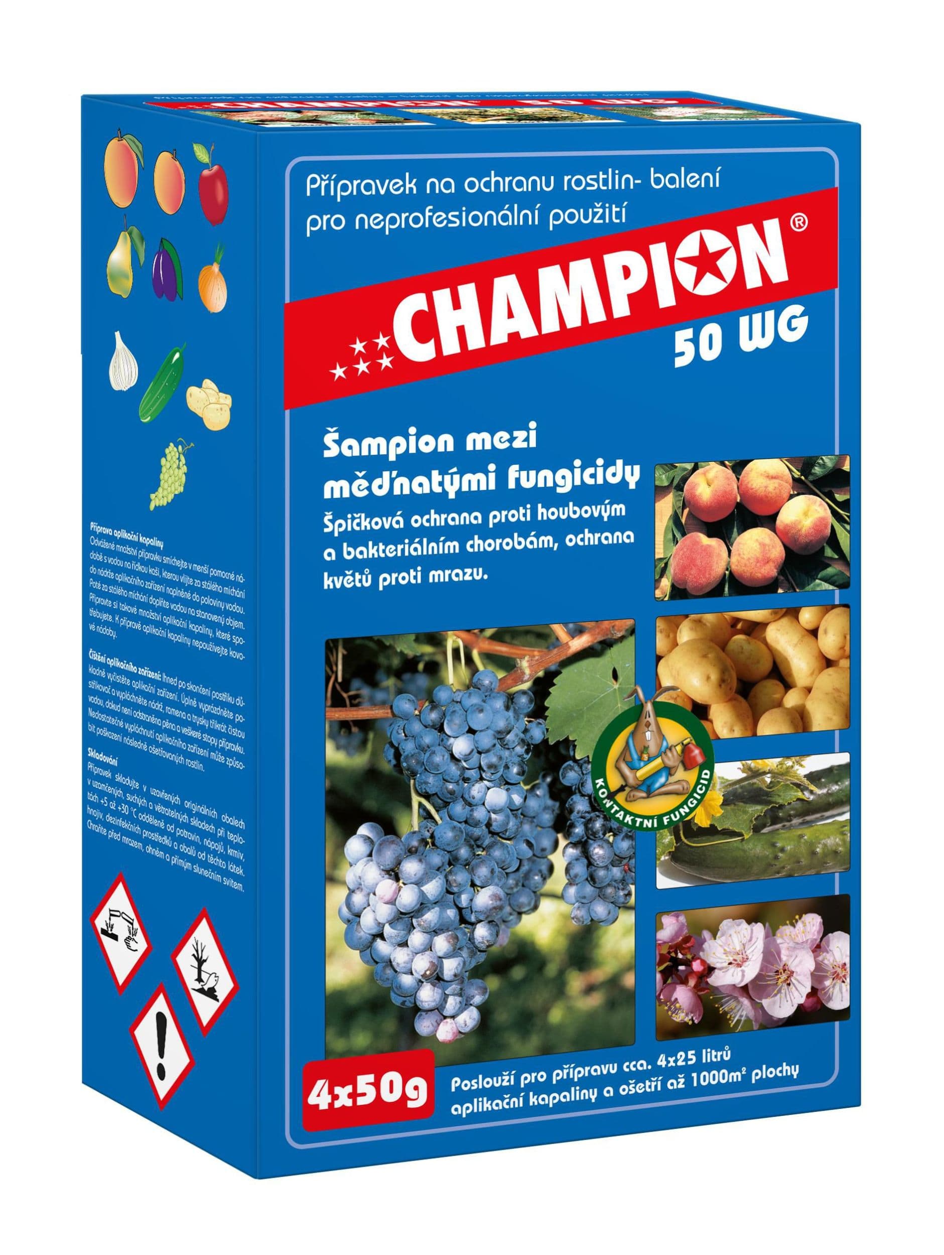 Lovela Champion Fungicid 50WG 4x50g na ochranu rostlin