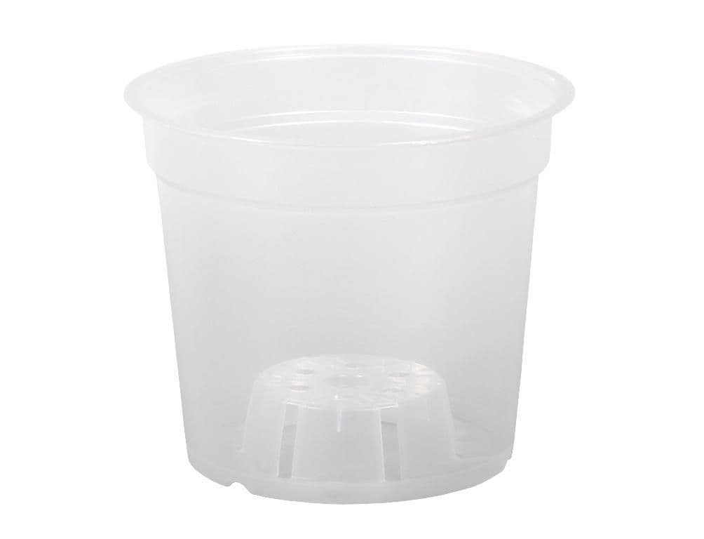Květník na orchideje ACAMPE plastový transparentní d12cm
