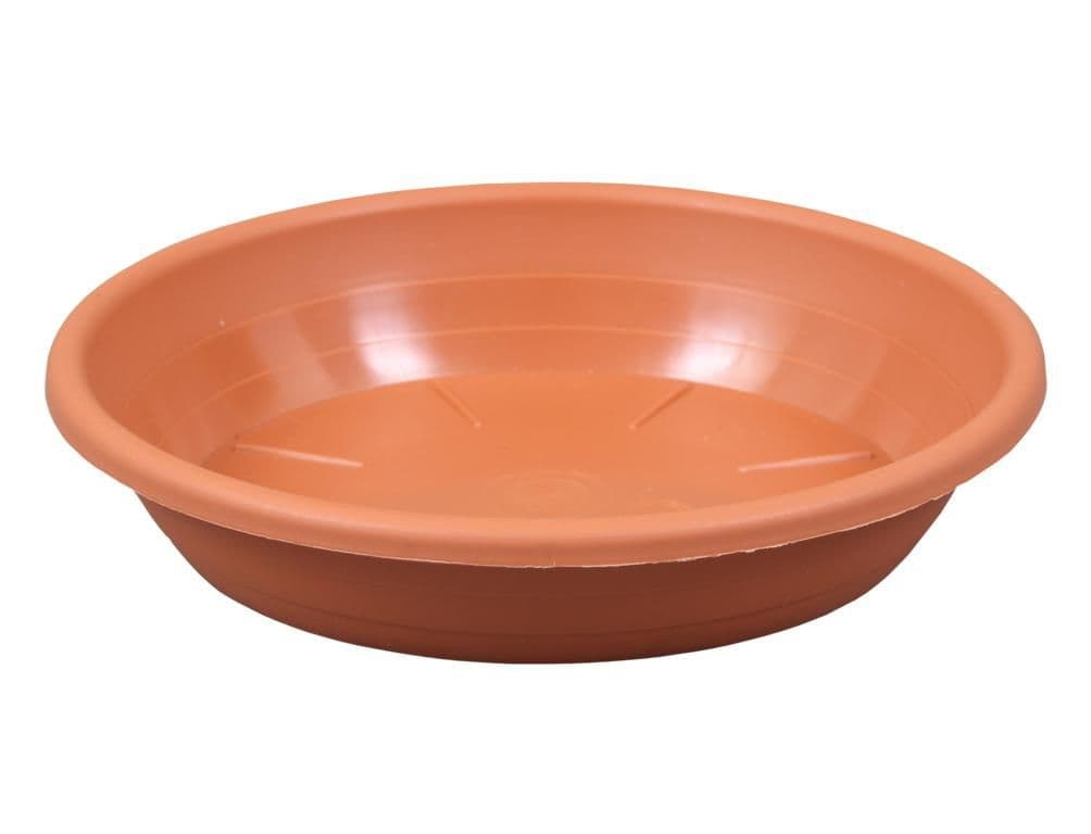 Podmiska pod květník SAKURA plastová d12cm, terakota