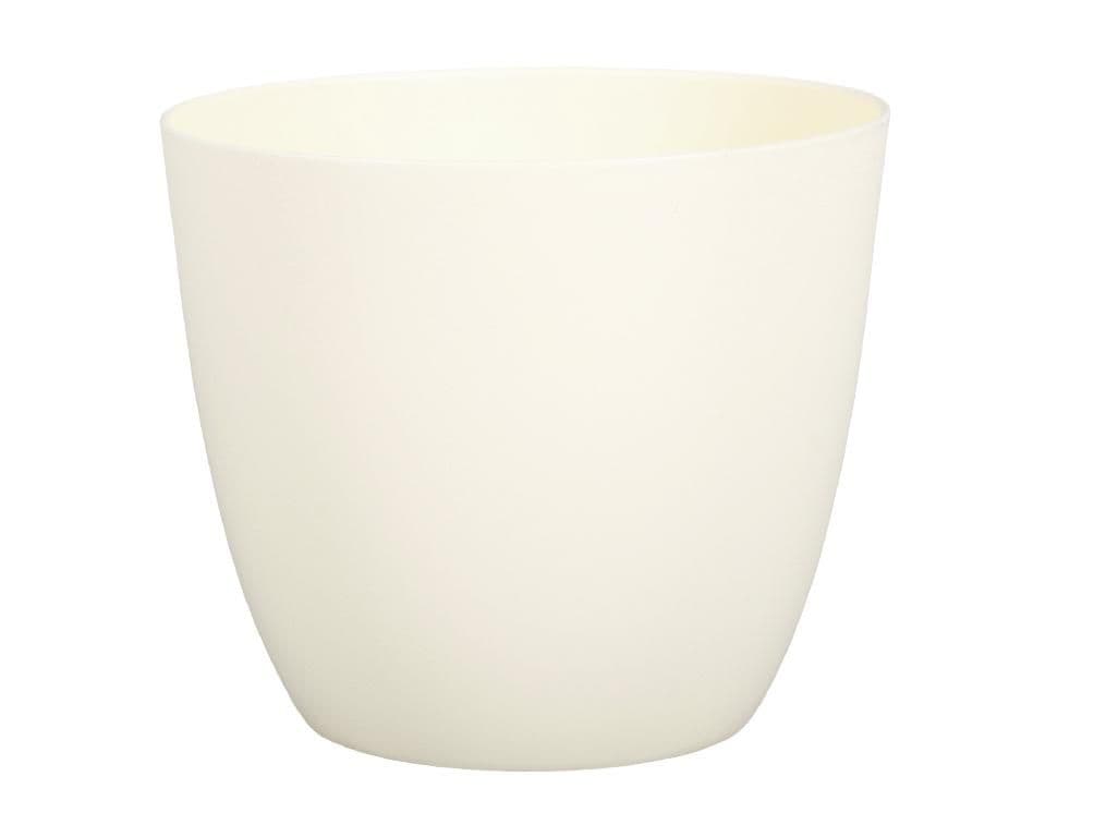 Obal na květník d15x13cm Patricie plastový béžový