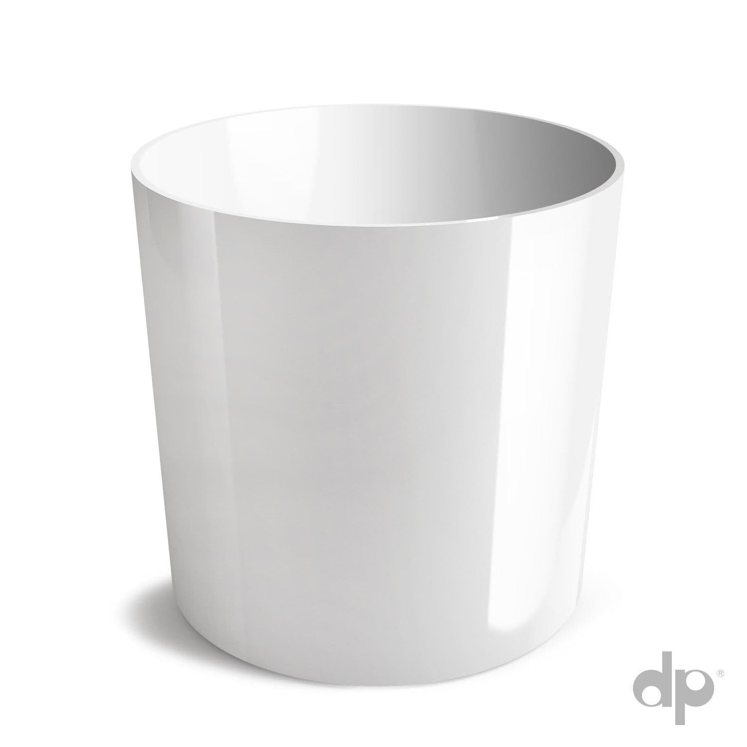 Obal plast CYLINDER pr.12,5 cm bílý