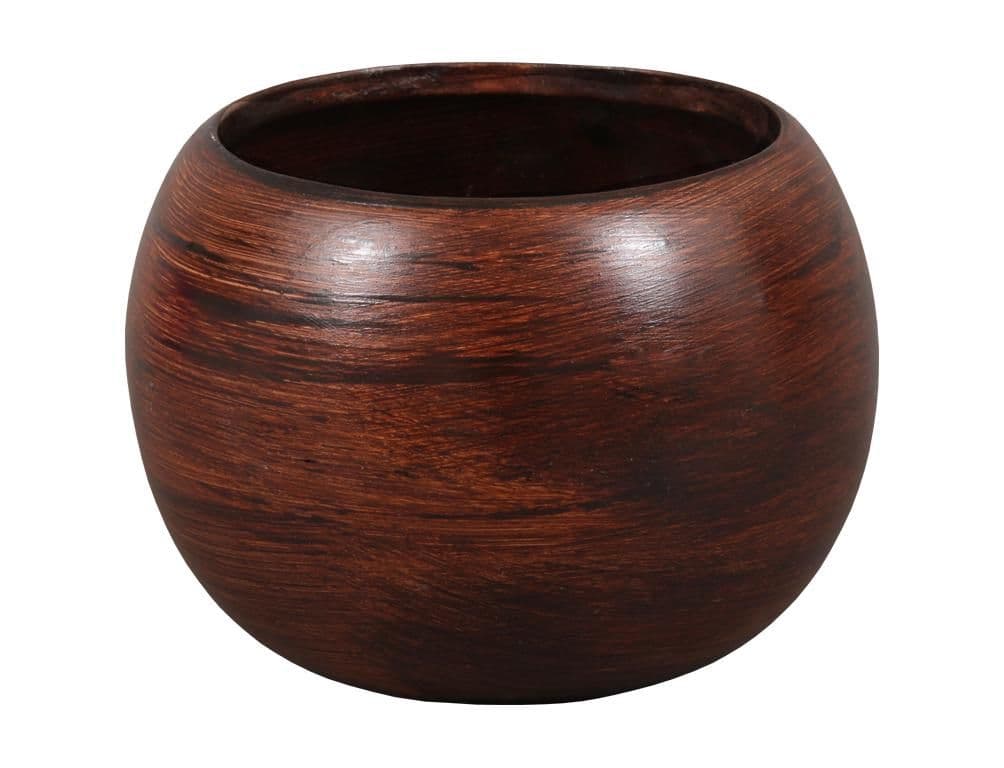 Obal na květník MANES WOOD keramický matný d11x11cm