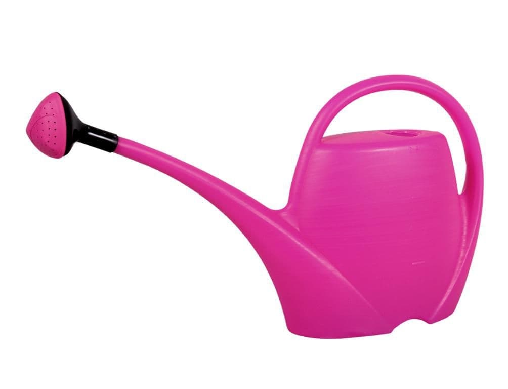 Konvička SPRING s růžicí plastová fialovo růžová 2,5l, 1 ks