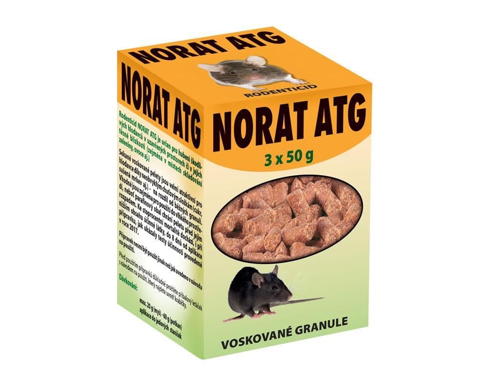 Rodenticid Norat ATG 3x50g