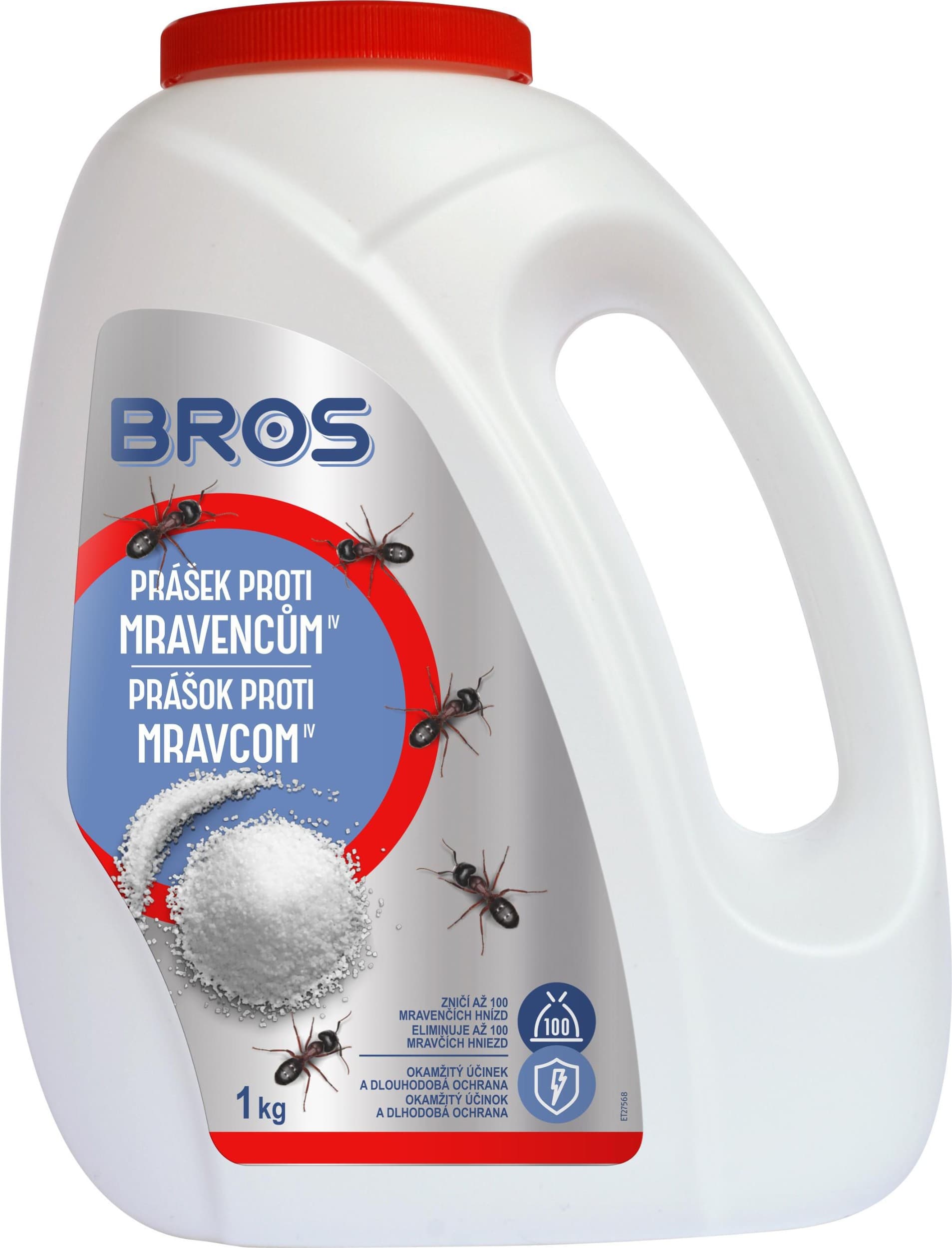 Bros Insekticid prášek proti mravencům 1kg