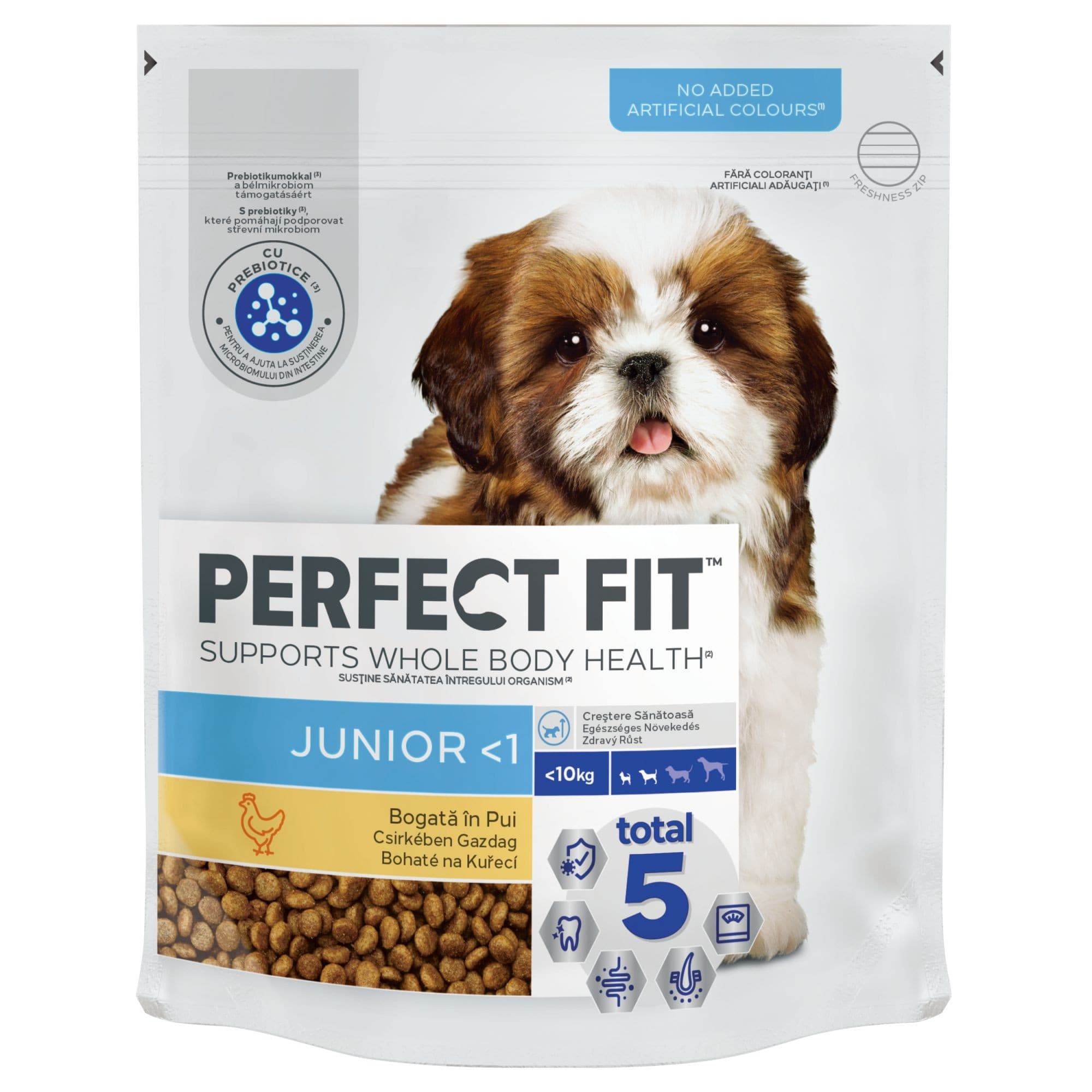 Perfect Fit Junior <1 <10 kg bohaté na kuřecí 825g