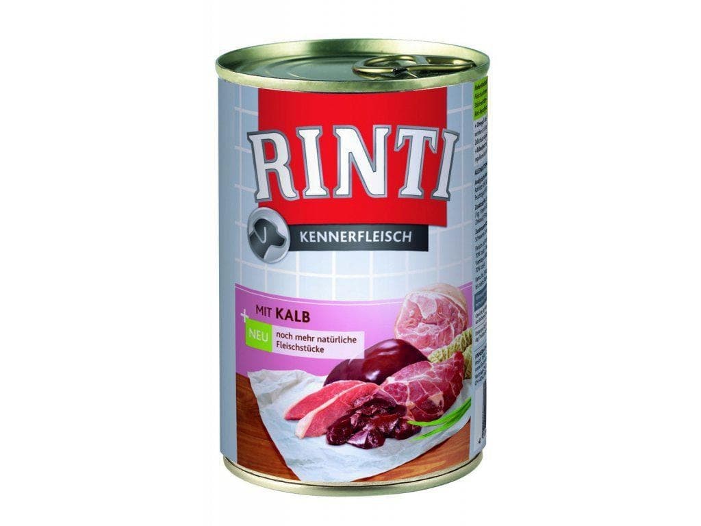 Rinti konzerva pro psy s telecím masem 400 g
