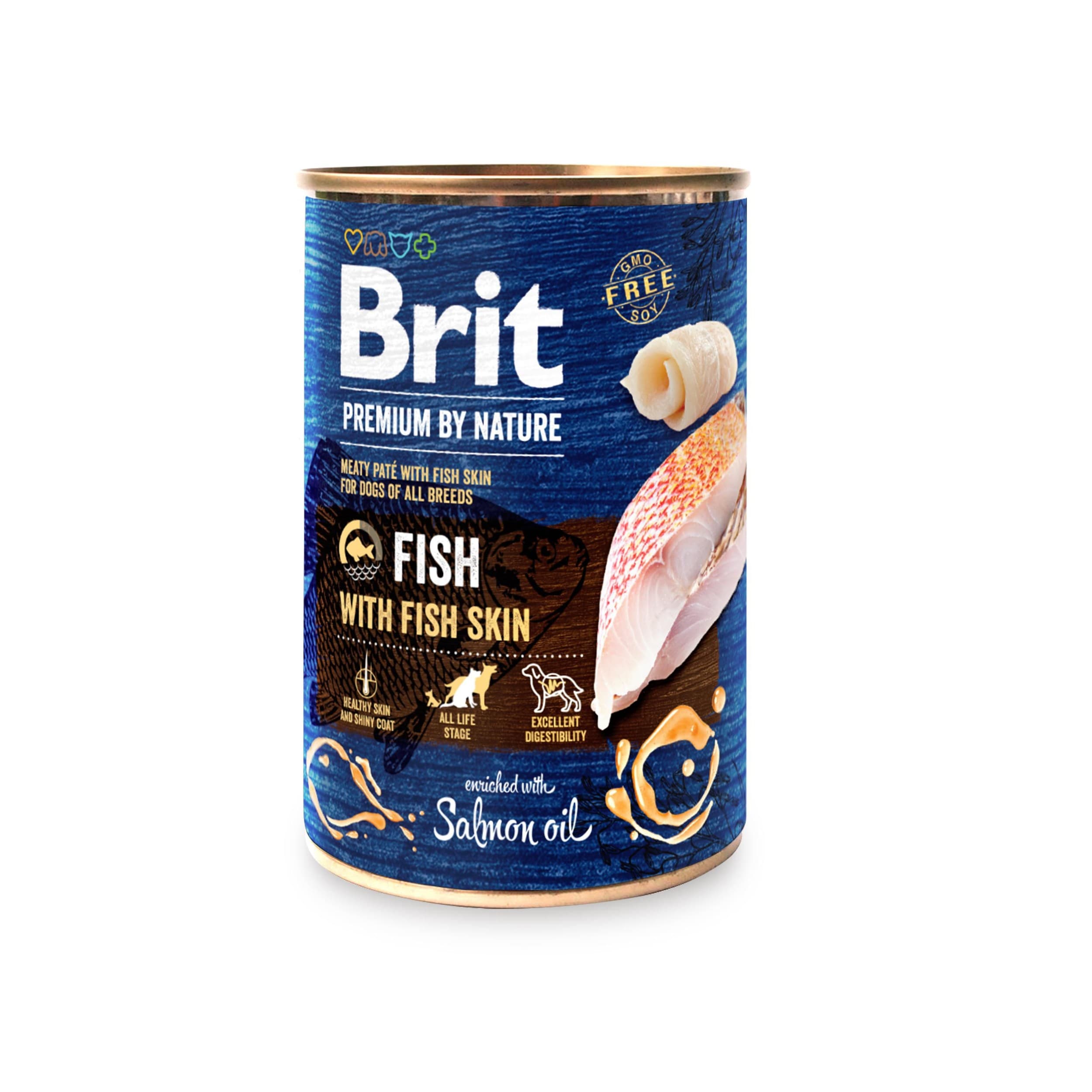 Brit Premium by Nature Fish with Fish Skin 400 g