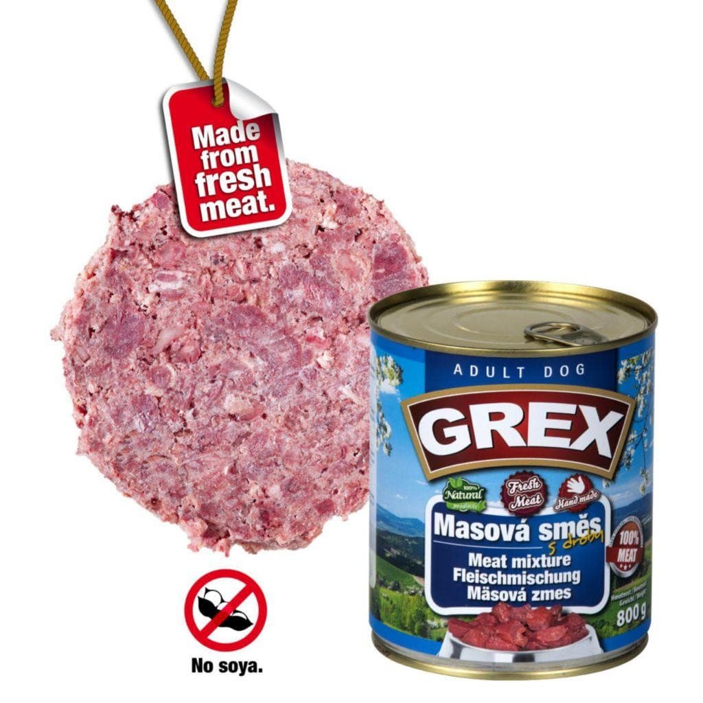 Grex Masová směs konzerva 800 g