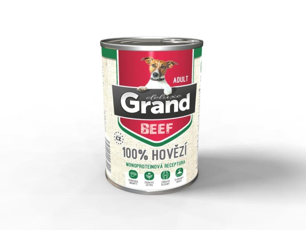 Grand 100% Hovězí adult pes 820g