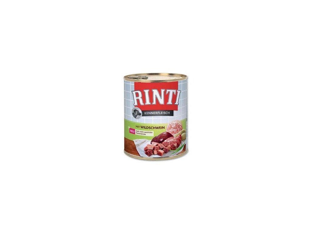 Rinti konzerva pro psy s divočákem 800 g