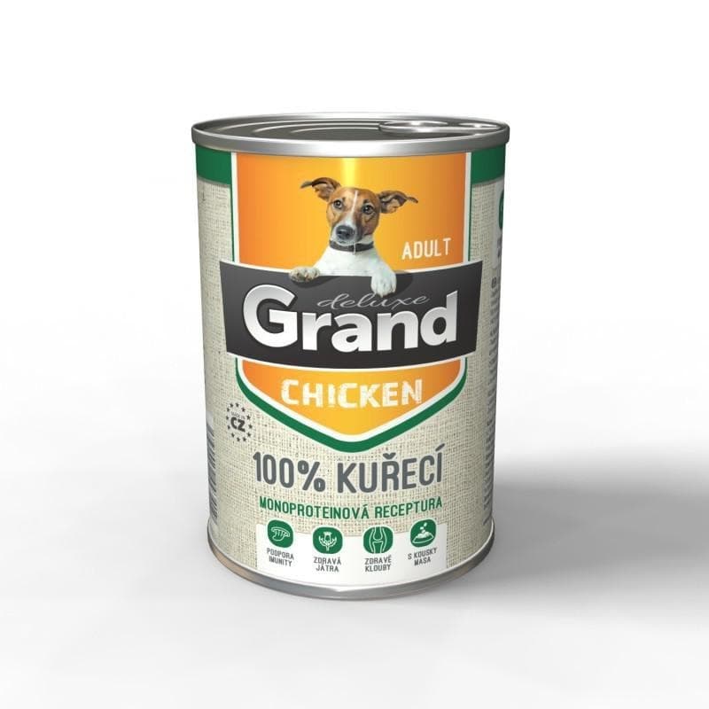 Grand 100% Kuřecí Adult Pes 820 g