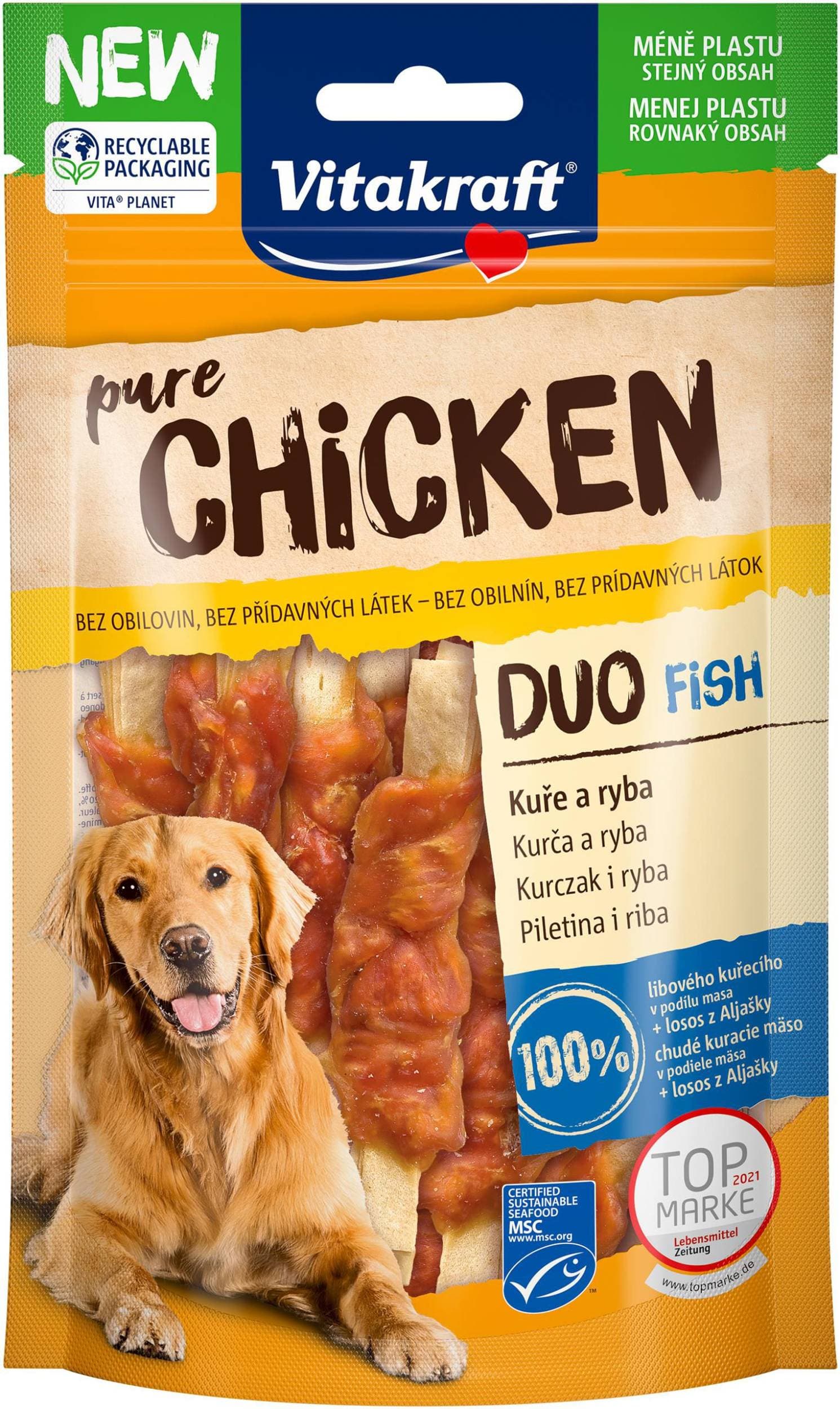 Vitakraft Chicken Duo kuře s rybou 80 g