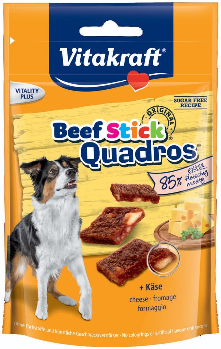 Vitakraft Beef Stick Quadros sýr 70 g