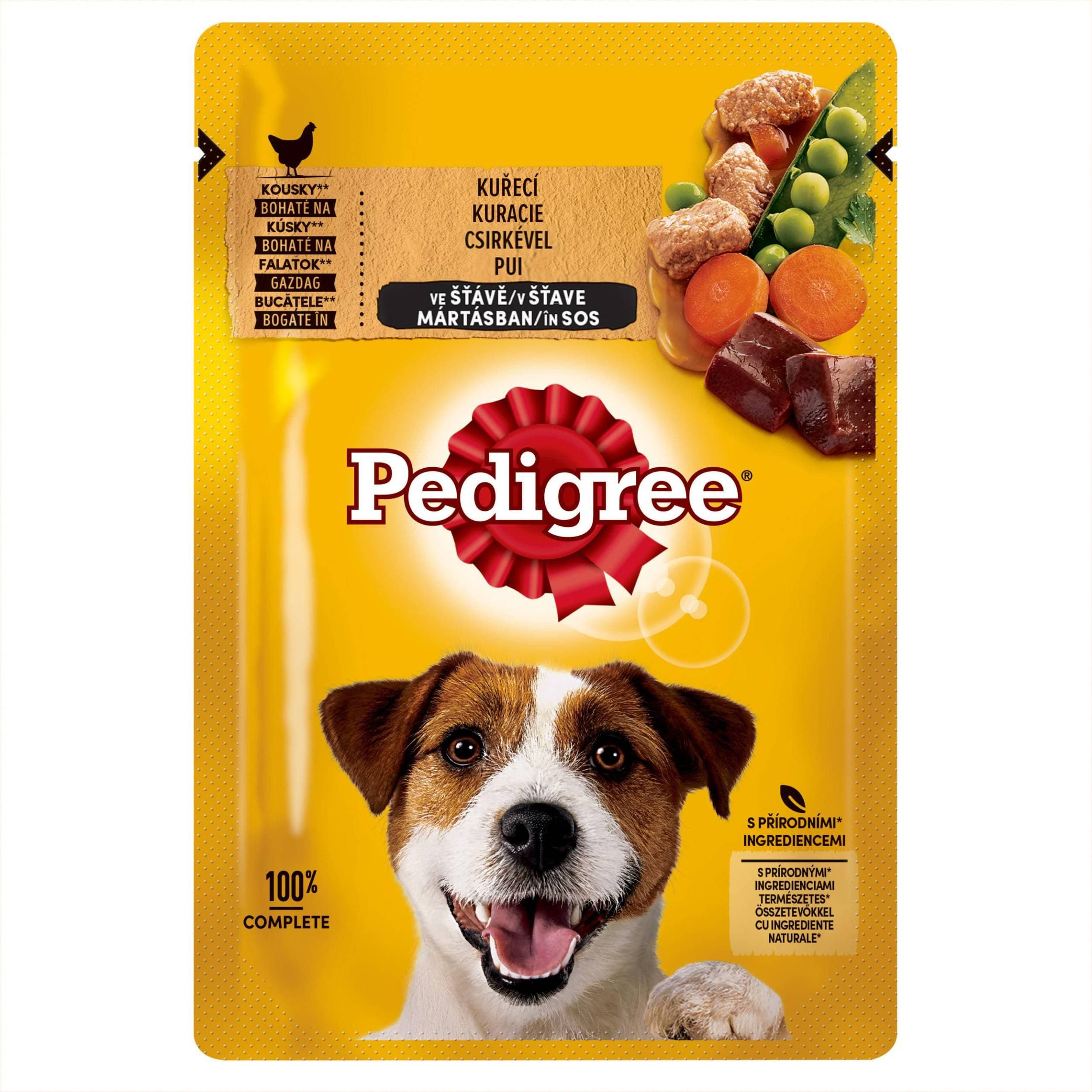 Pedigree kapsle šťáva kuře+zelenina 100 g