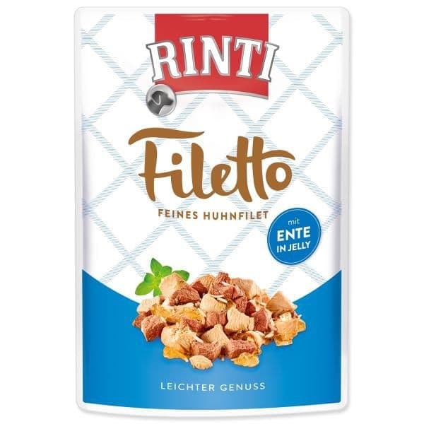 Kapsička RINTI FILETTO kuře+jehně v žele 100g