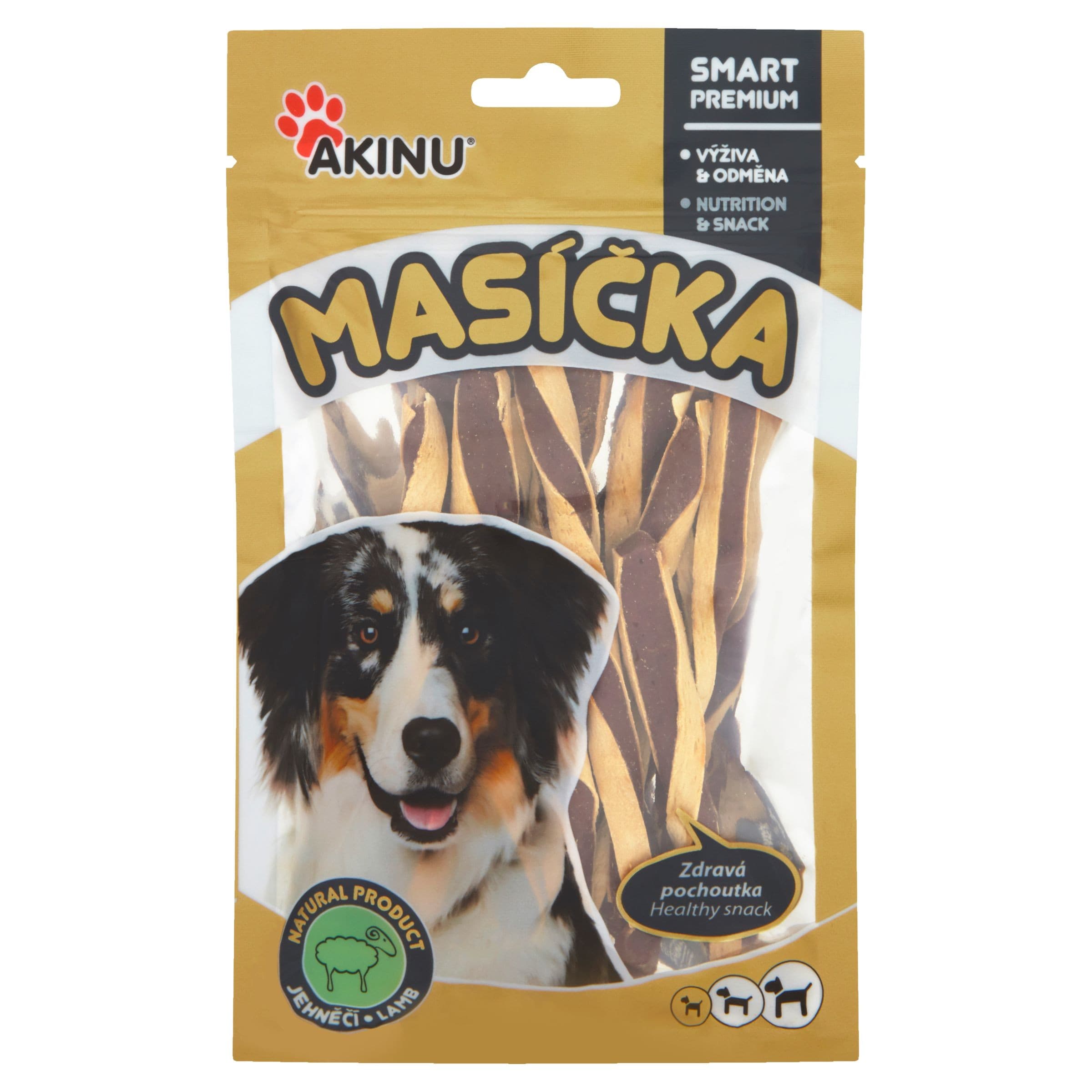Akinu Jehněčí twister pro psy 75 g