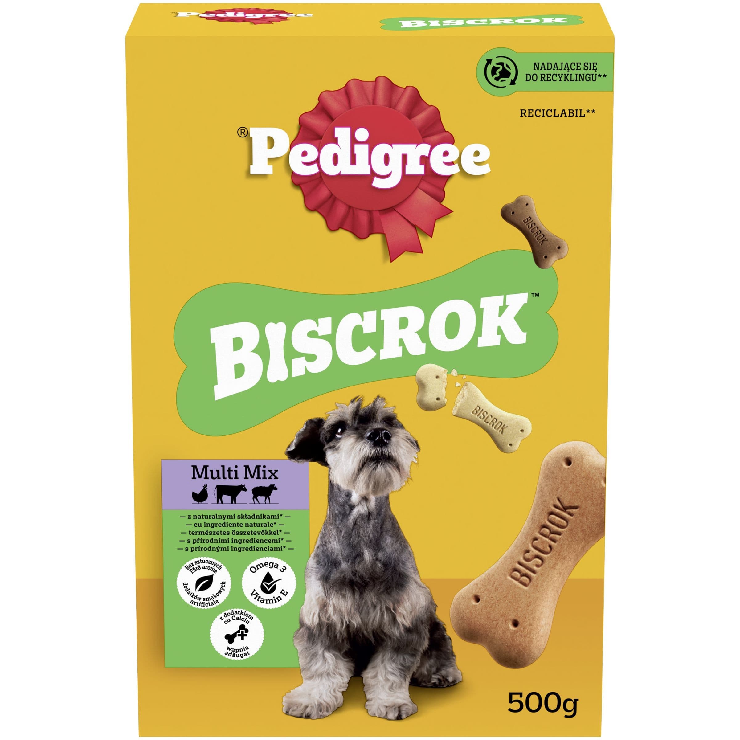 Pedigree Biscrok sušenky pro psy 500g