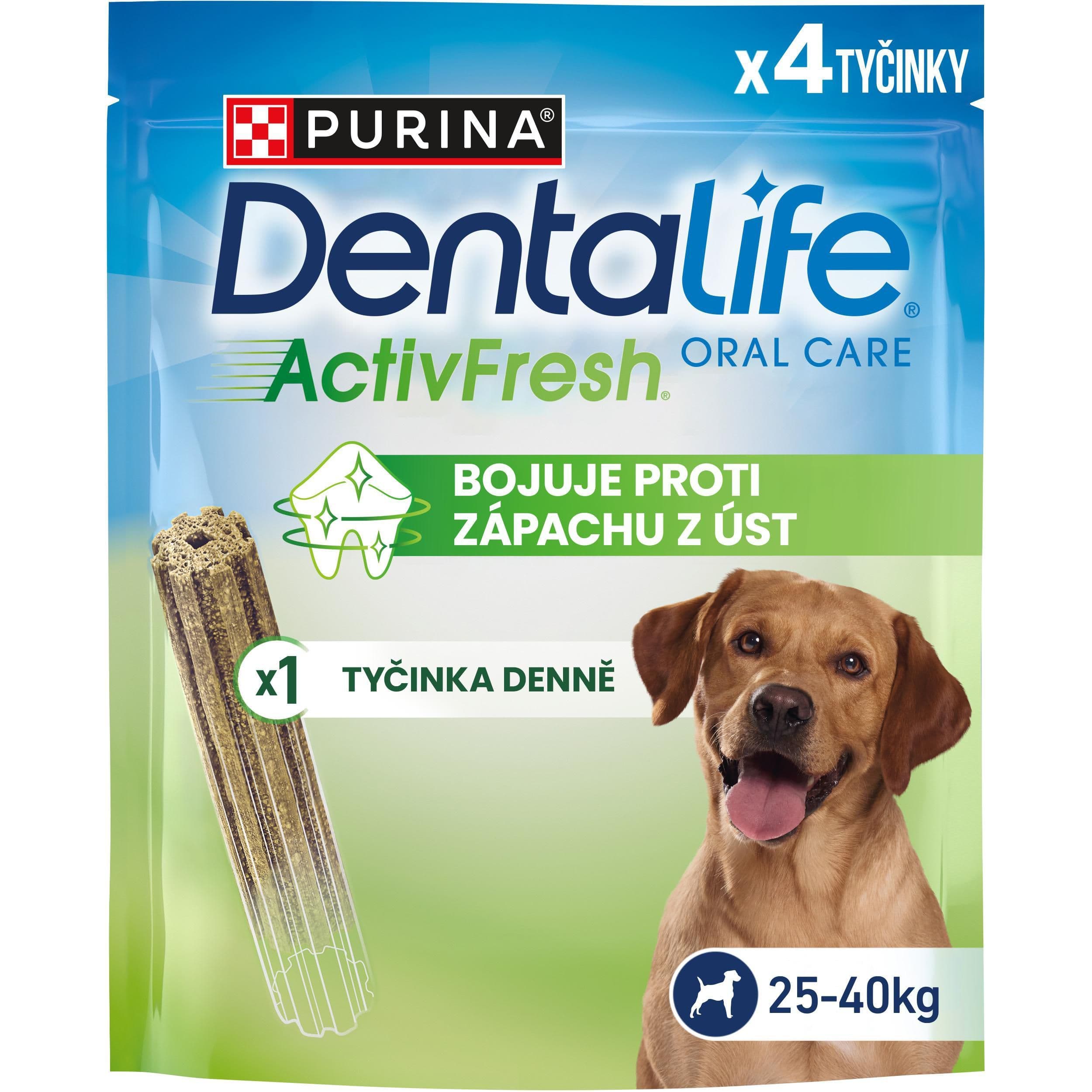Dentalife ActivFresh dentální tyčinky pro psy Large 142 g