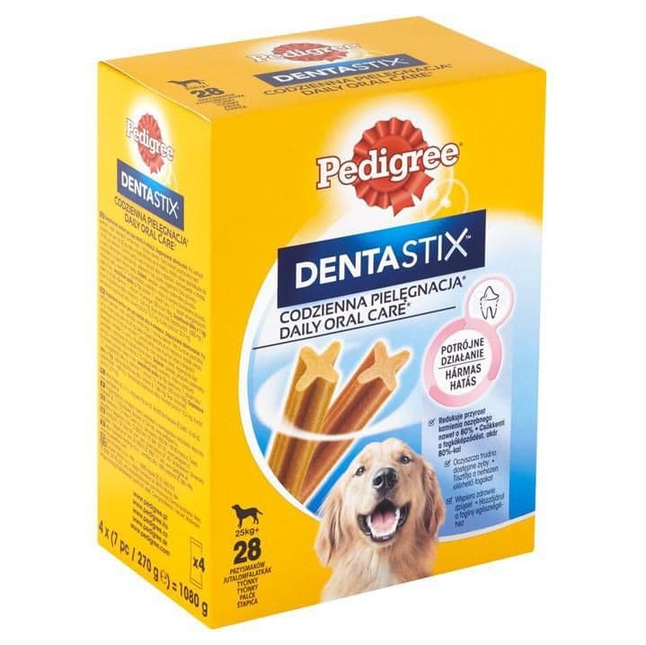 Pedigree Dentastix Denní péče o ústní dutinu 25 kg+ 4 x 270 g