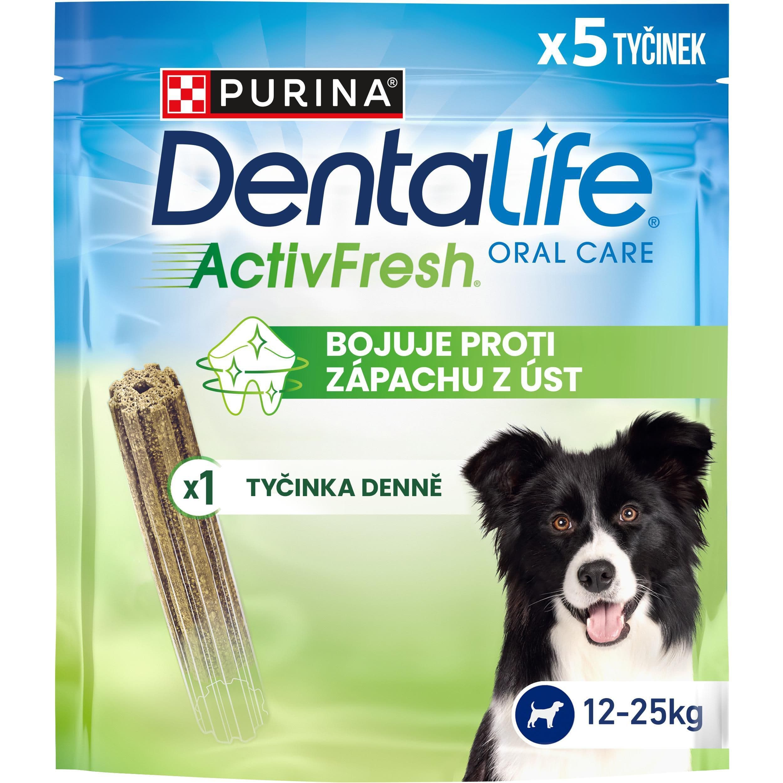 Dentalife ActivFresh dentální tyčinky pro psy Medium 115 g