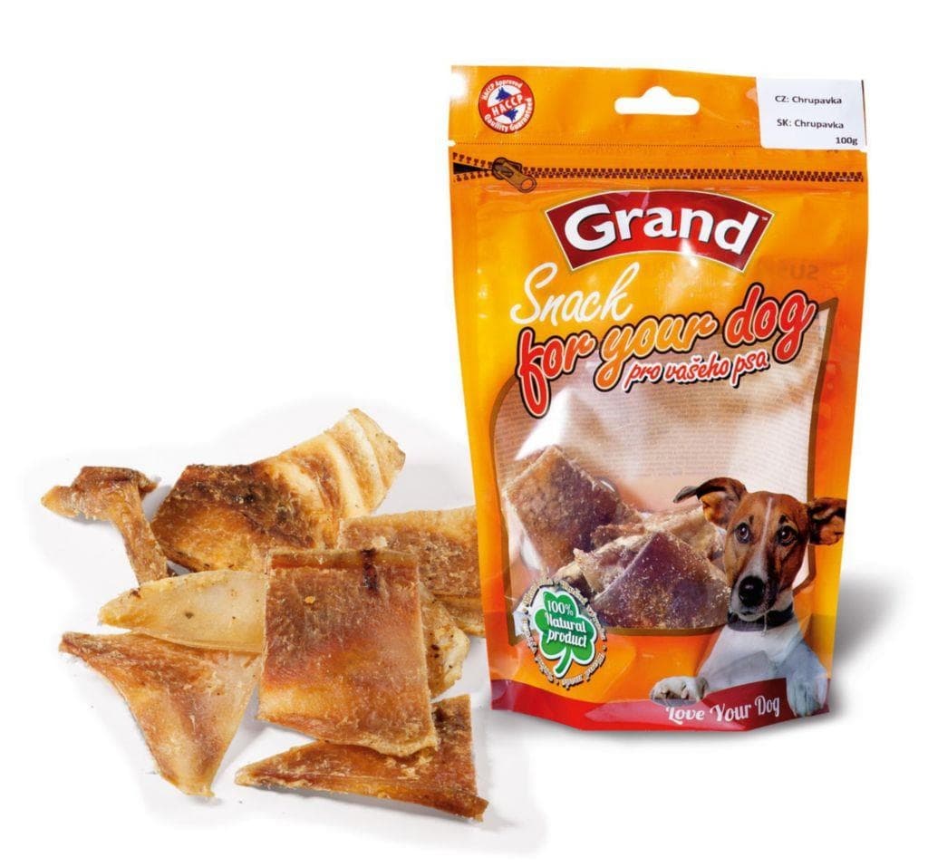 Grand Sušená mňamka pro všechny psy chrupavka 100 g