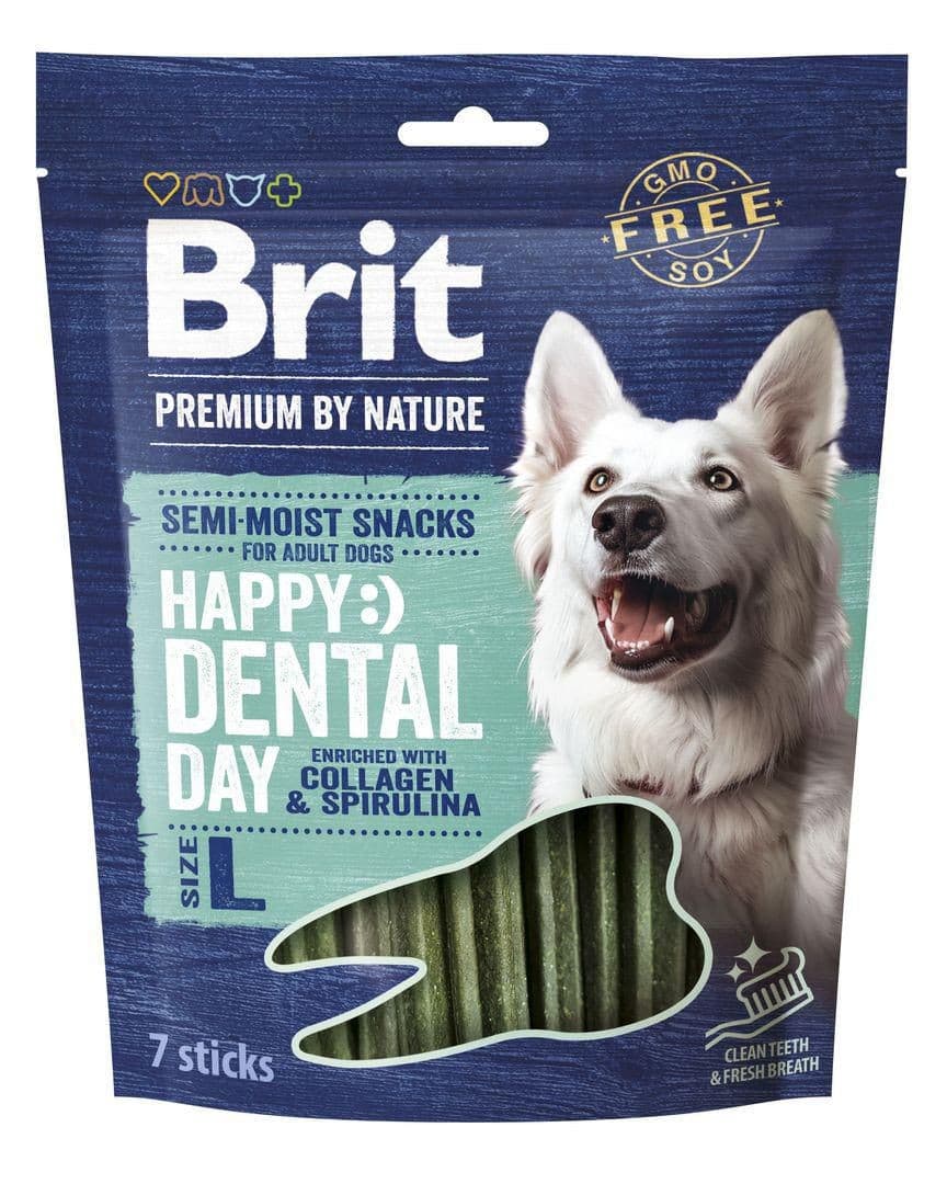 Brit Premium by Nature Dog Dental Snacks L 250 g