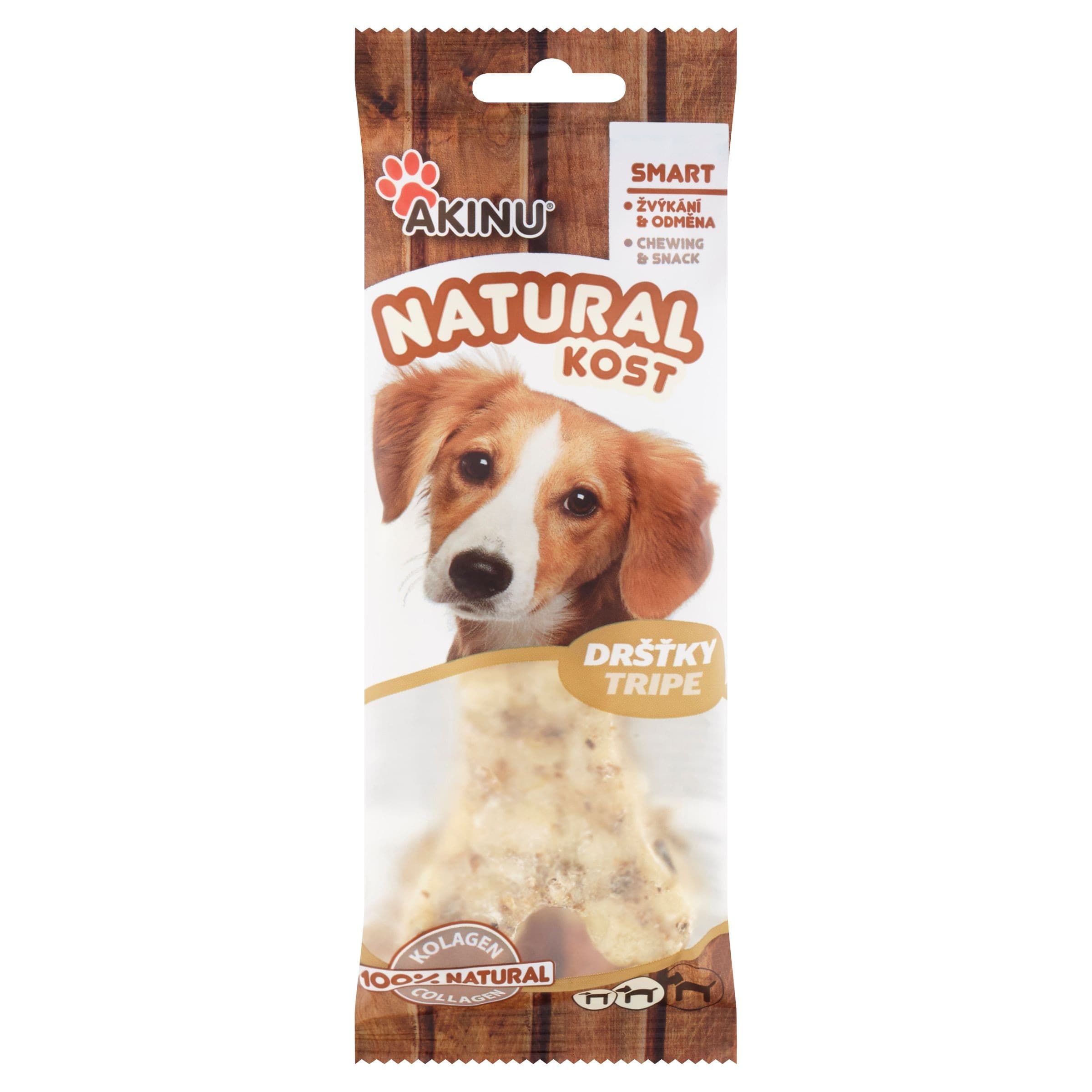 Akinu Natural kost s dršťkami 1 ks
